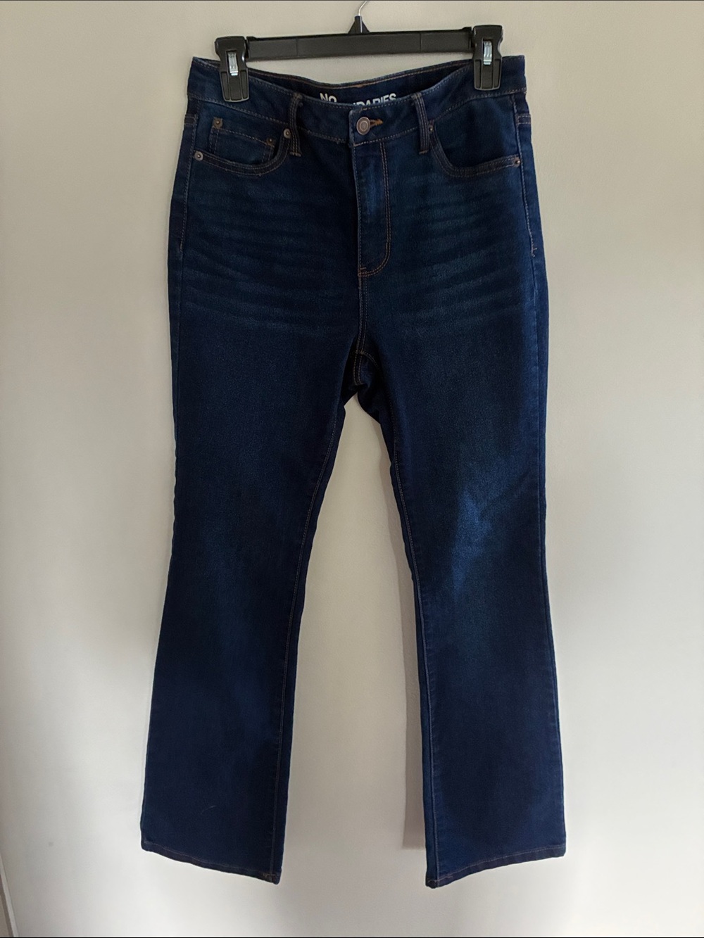 No Boundaries Straight-Leg Jeans in Dark Blue